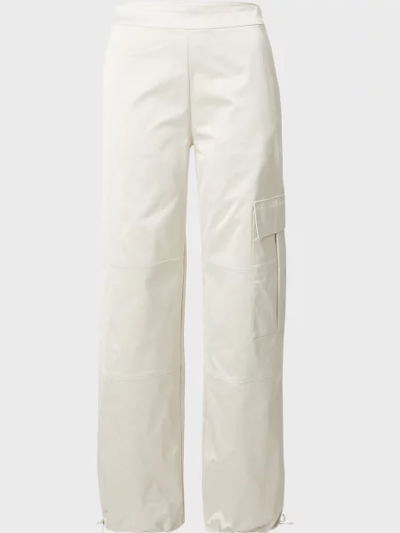 Атласні штани карго Calvin Klein Jeans бежеві