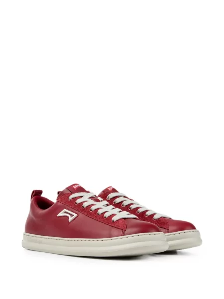 Sneakerși Camper din piele roșu