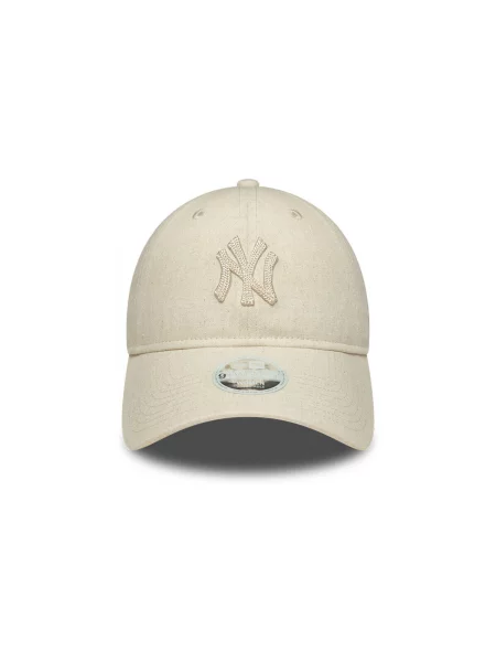 Lenvászon baseball sapka New Era bézs