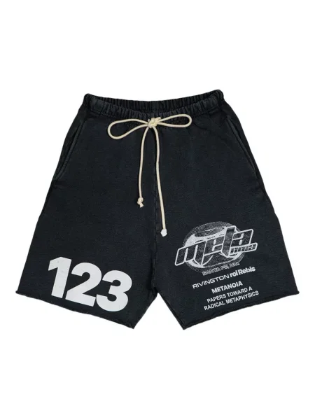 Pantaloni scurți Rrr123 negru