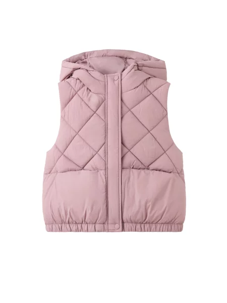 MANGO KIDS Prsluk PEKIN roza