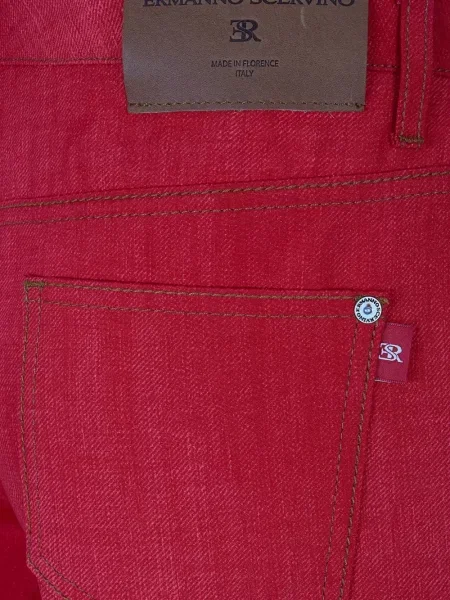 Pantaloni Ermanno Scervino roșu