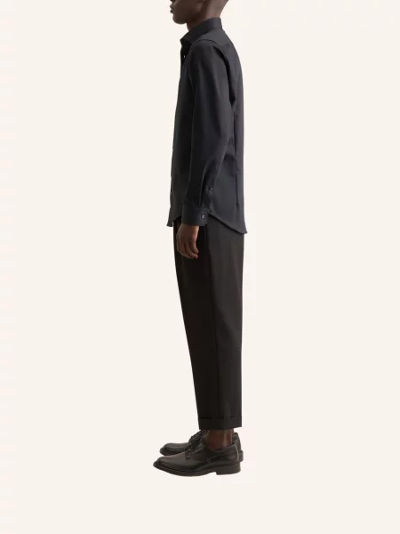 Seidensticker Koszula Biznesowa O Kroju X-Slim Fit schwarz czarna