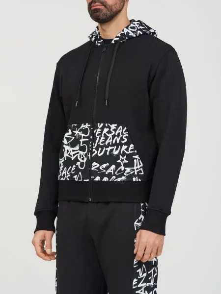 Спортивна кофта Versace Jeans Couture чорна