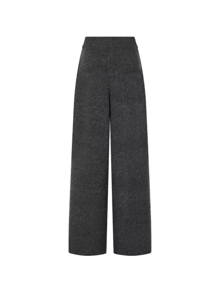 Pantaloni Tomboy tricotate gri