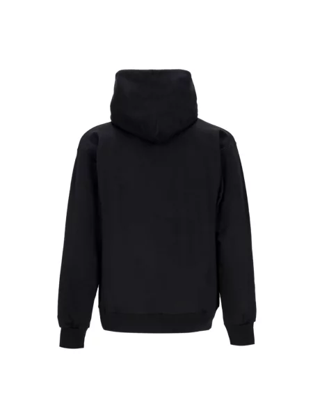 Bluza z kapturem Thrasher z kapturem z długim rękawem czarna