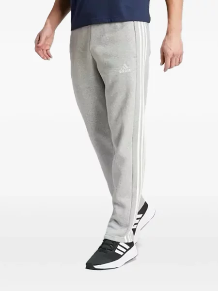 Șapcă Adidas cu dungi cu broderie de catifea alb