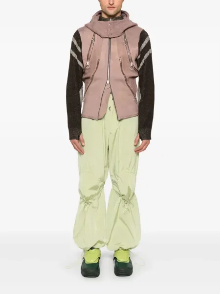 Reglabil pantaloni Charlie Constantinou verde