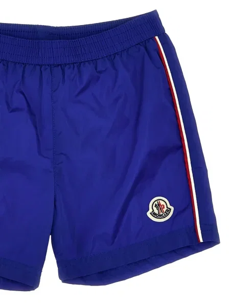 Kąpielówki dziecięce Moncler Enfant niebieskie
