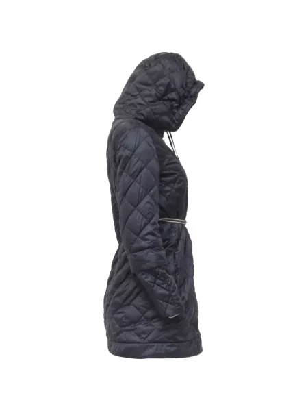 Geacă Max Mara cu glugă albastru