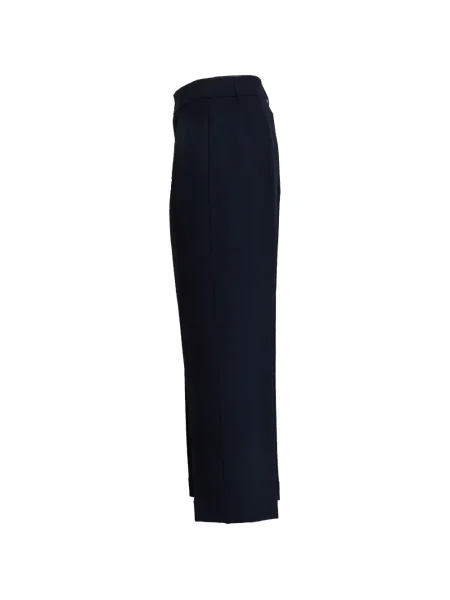 Pantaloni 's Max Mara cu picior lat albastru
