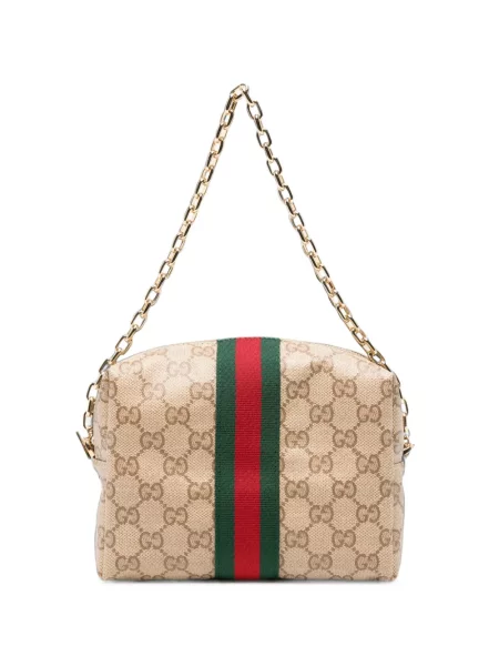 Geantă plic Gucci cu dungi