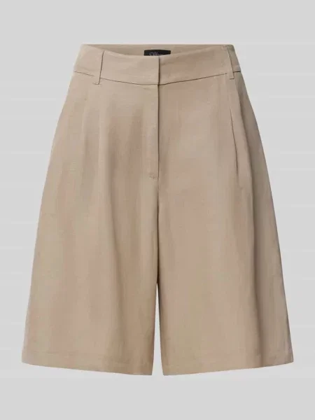 Bermudy o kroju relaxed fit z mieszanki i lnu S.oliver Black Label