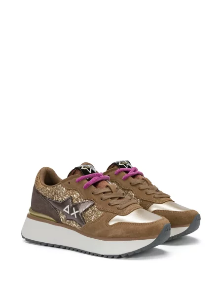 Sneakerși Sun68 maro