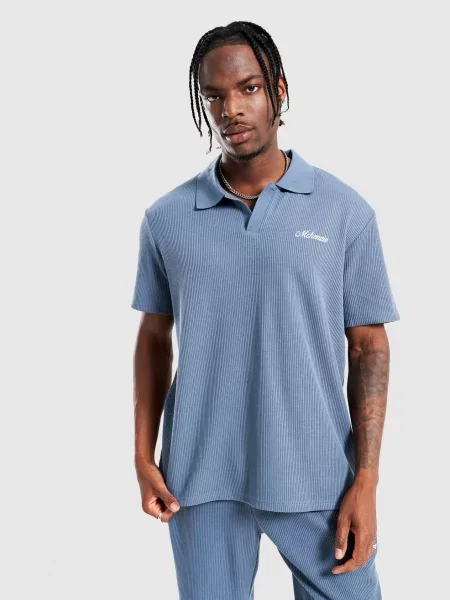 Mckenzie T-Shirt Polo Laguna niebieska