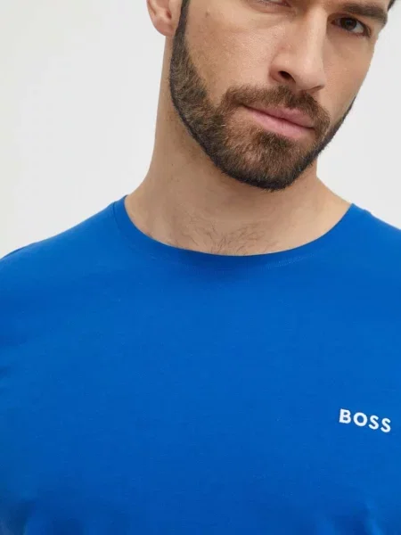 Boss Majica Mix&Match Regular Fit modra