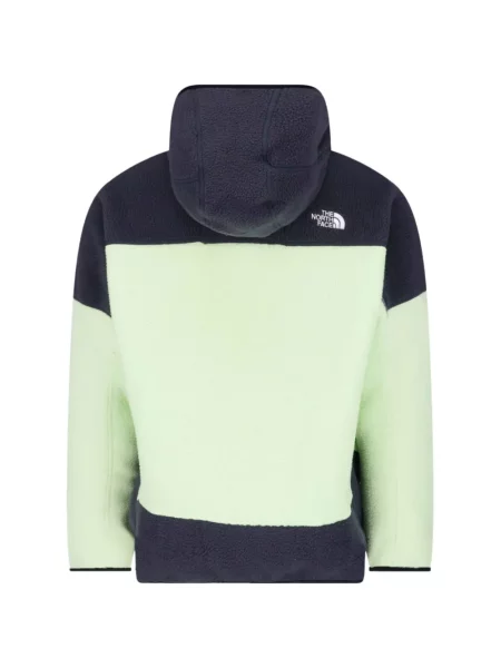 Geacă The North Face din fleece verde