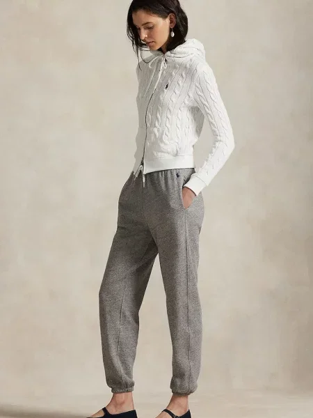 Spodnie dresowe Polo Ralph Lauren szare