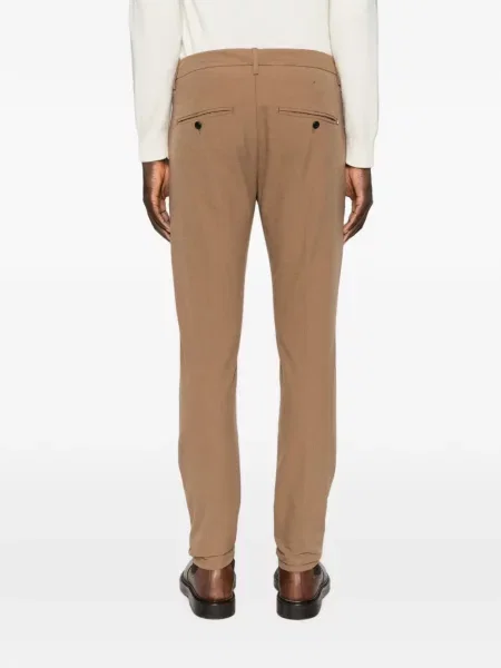 Cu centură pantaloni Dondup maro