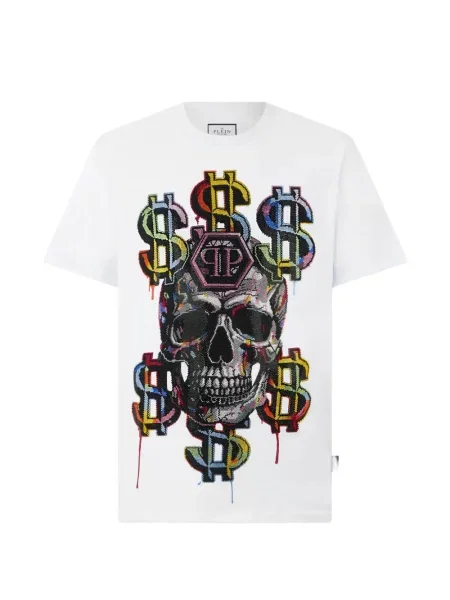 Tricou Philipp Plein alb