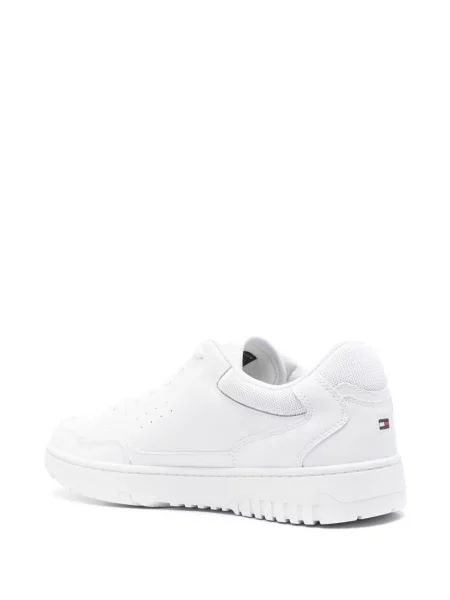 Kožené tenisky Tommy Hilfiger bílé