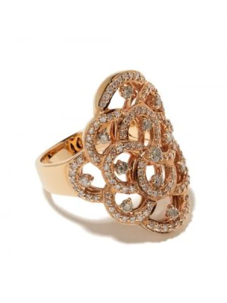 Aur roz diamant inel Brumani