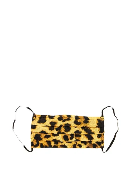 Plisirani šal Arizona Love s printom s leopard uzorkom smeđa