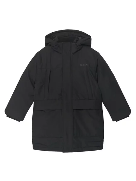 Calvin Klein Jeans Átmeneti kabát Back To School fekete