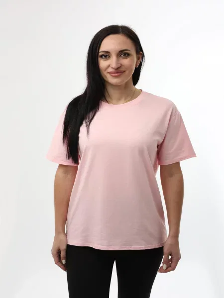 Футболка Est. 1991 розовая
