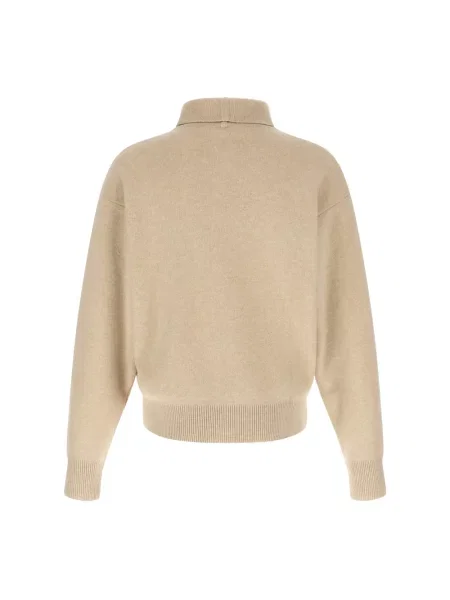 Kardigan Jacquemus wełniany beżowy