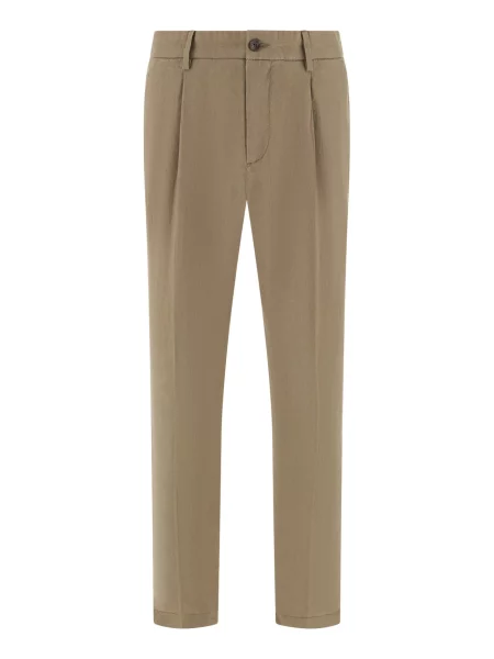 Boggi Milano Pantaloni cutați taupe gri