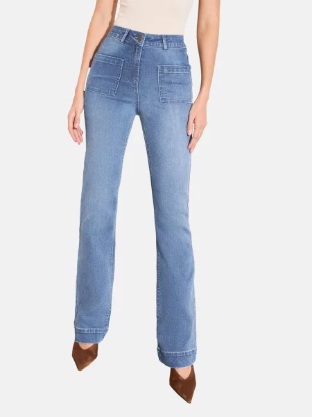 Friends Like These Jeans Hourglass deschis albastru