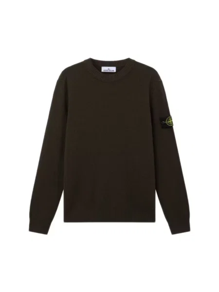 Sweter Stone Island z kamieniami szary