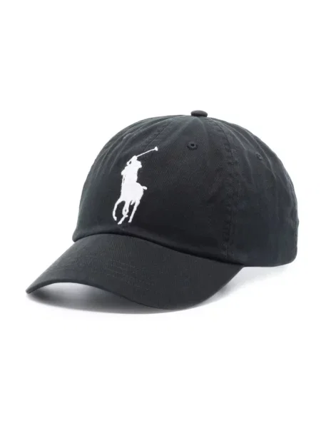 Czapka z daszkiem Ralph Lauren czarna