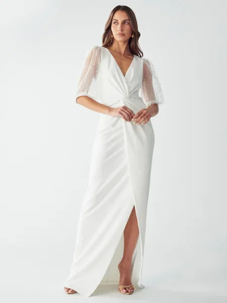 BWLDR Večernja haljina CHIARA' bijela