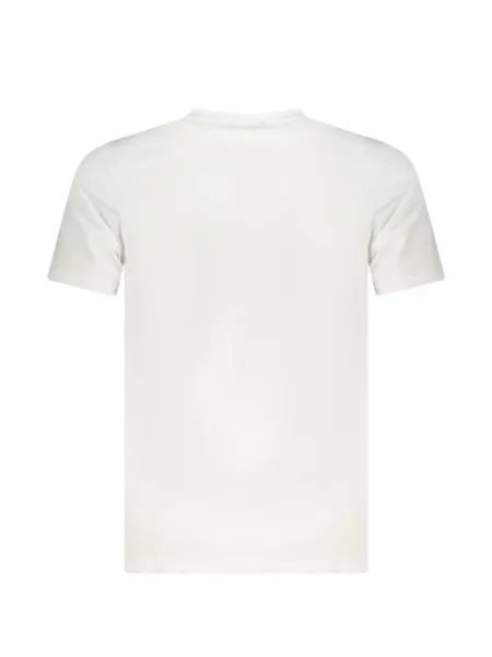Tricou Cavalli Class cu imagine cu dungi de tigru alb