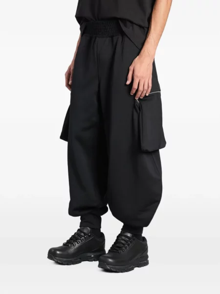Pantaloni Comme Des Garçons Shirt alergare negru