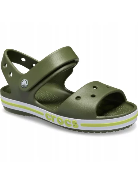 Sandały Dla Dzieci Crocs Bayaband Sandal Kids białe