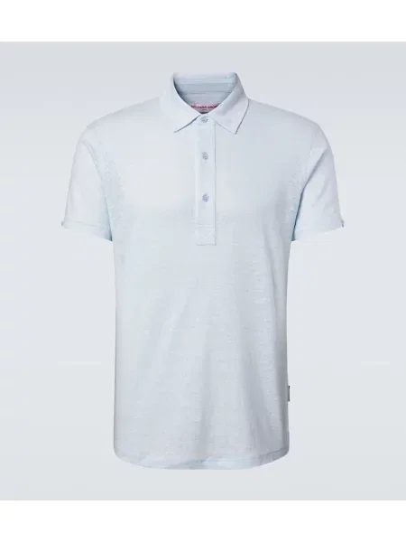 Polo Orlebar Brown de in albastru