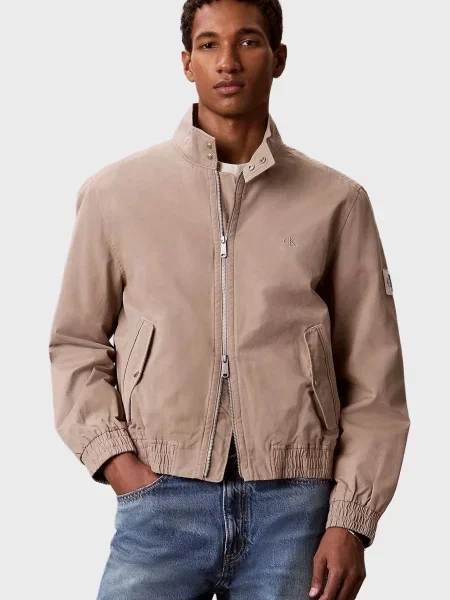 Джинсова куртка Calvin Klein Jeans бежева