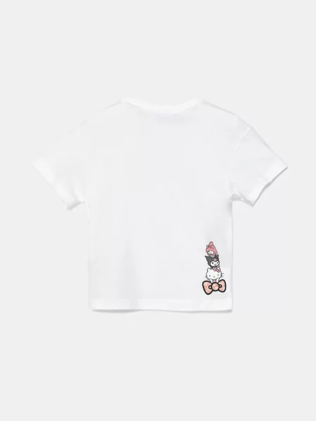 Puma tričko HELLO KITTY & FRIENDS Relaxed Graphic Tee bílé