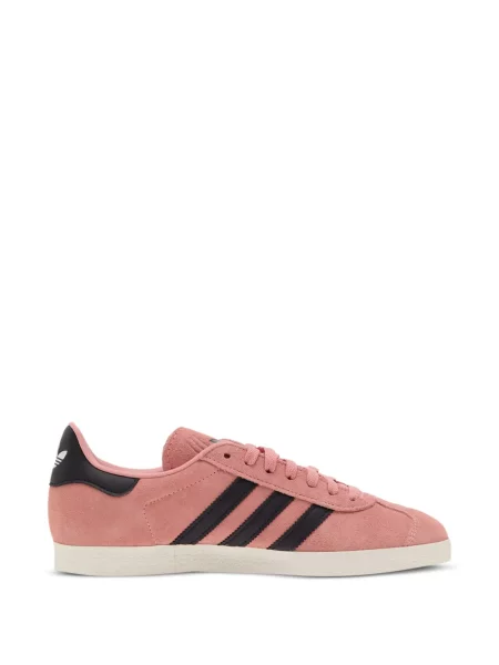 Papuci Adidas din piele de căprioară cu platformă verde