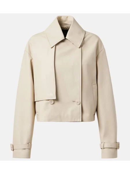 Geanta de piele Joseph alb