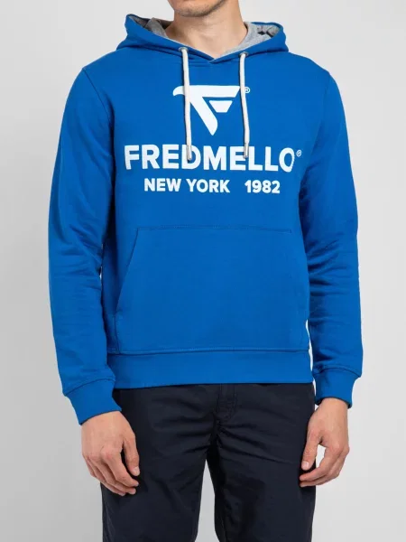 Худі Fred Mello синій