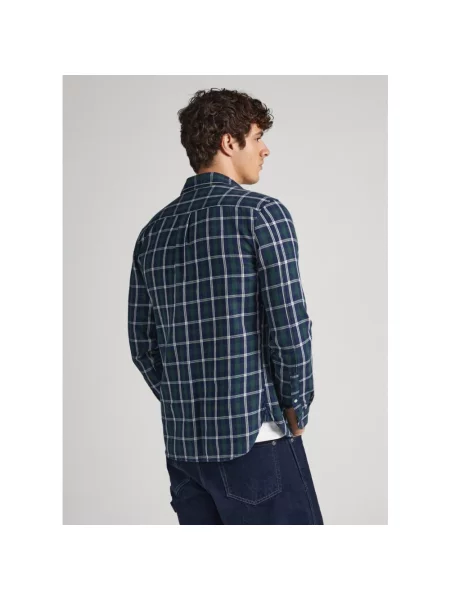 Koszula dżinsowa Pepe Jeans casual niebieska