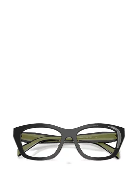 Ochelari de soare dreptunghiulari Prada Eyewear negru