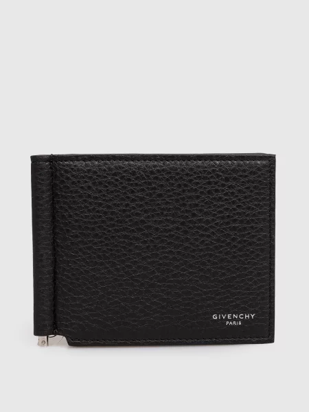 Шкіряне портмоне Givenchy чорне