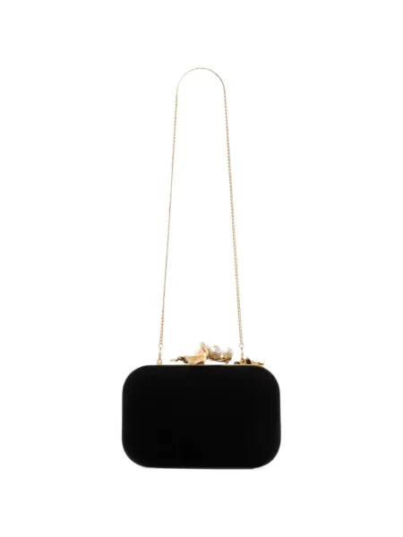 Geantă plic Jimmy Choo negru