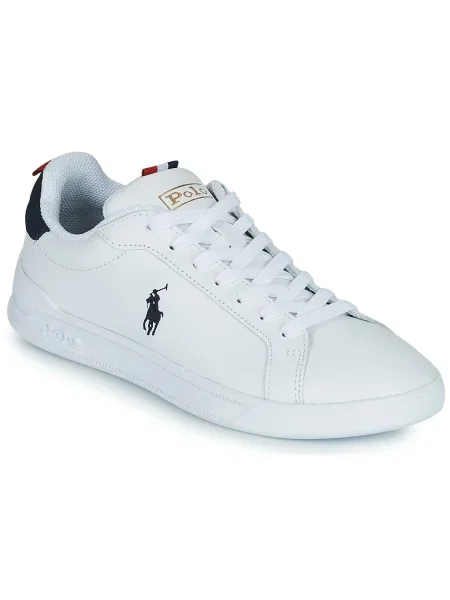 Sneakerși Polo Ralph Lauren din dantelă