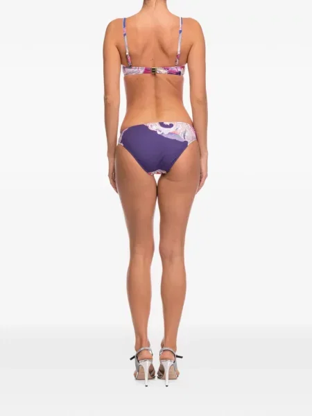 Bikini Gottex cu imagine cu model paisley violet